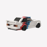 BMW E30 M3 Lego Style Block Kit Bavarian Legend Classic Toy Collectible 455 Pieces