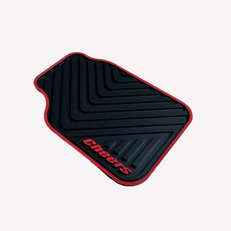 Car Floor Mat Coasters Durable Rubber Perfect Birthday Christmas Gift Man Cave Garage