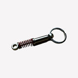 Metal Coilover Keychain Piston and Spring Moves Car Love Gift Mechanic
