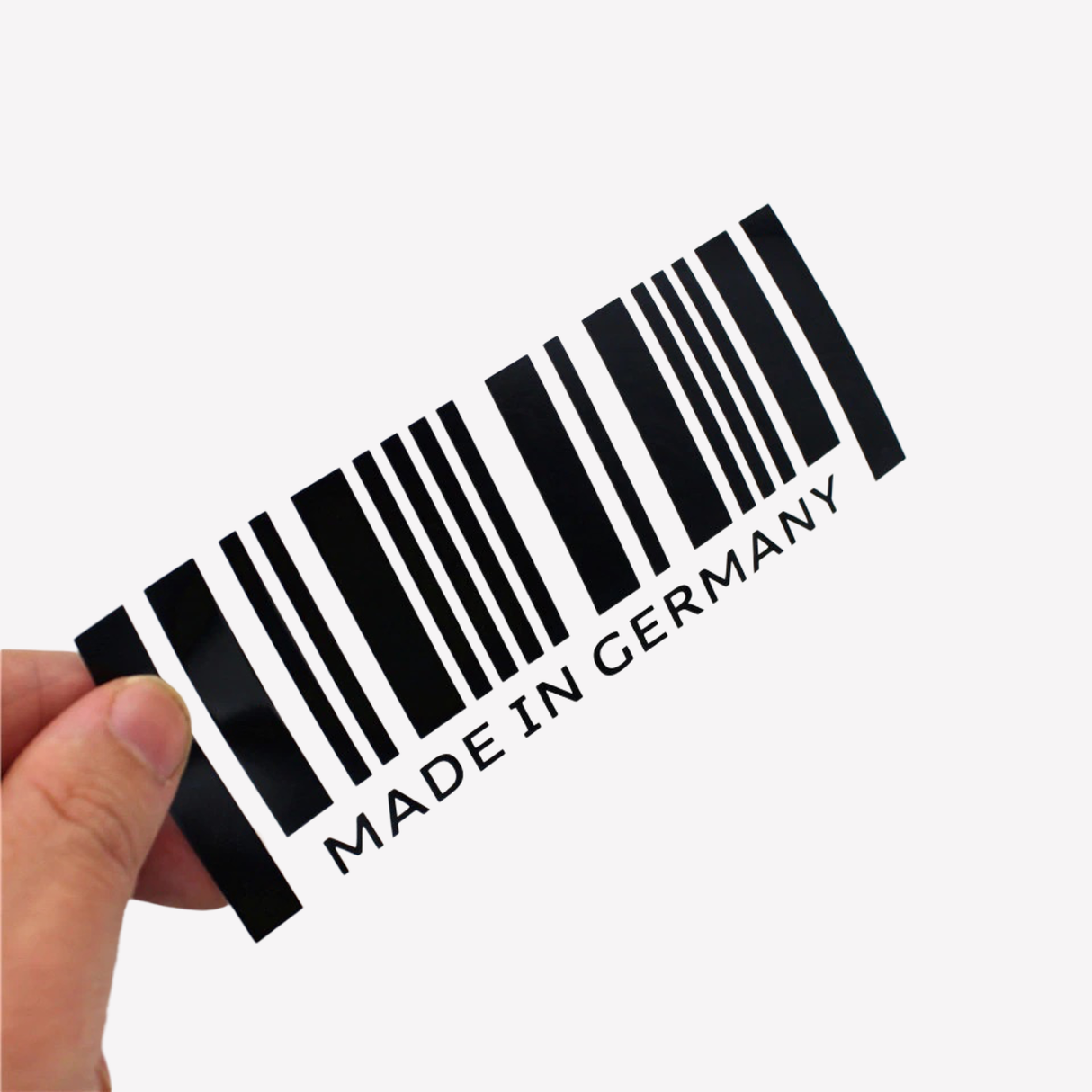 Made in Germany Barcode Sticker Decal Euro Gift Audi VW BMW Mercedes