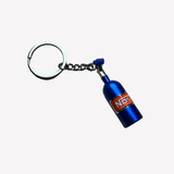 Metal Nitrous Bottle Keychain JDM Euro American Muscle Classic Blue Gift