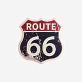 Route 66 Vintage Wall Art Road Sign Decor Rustic