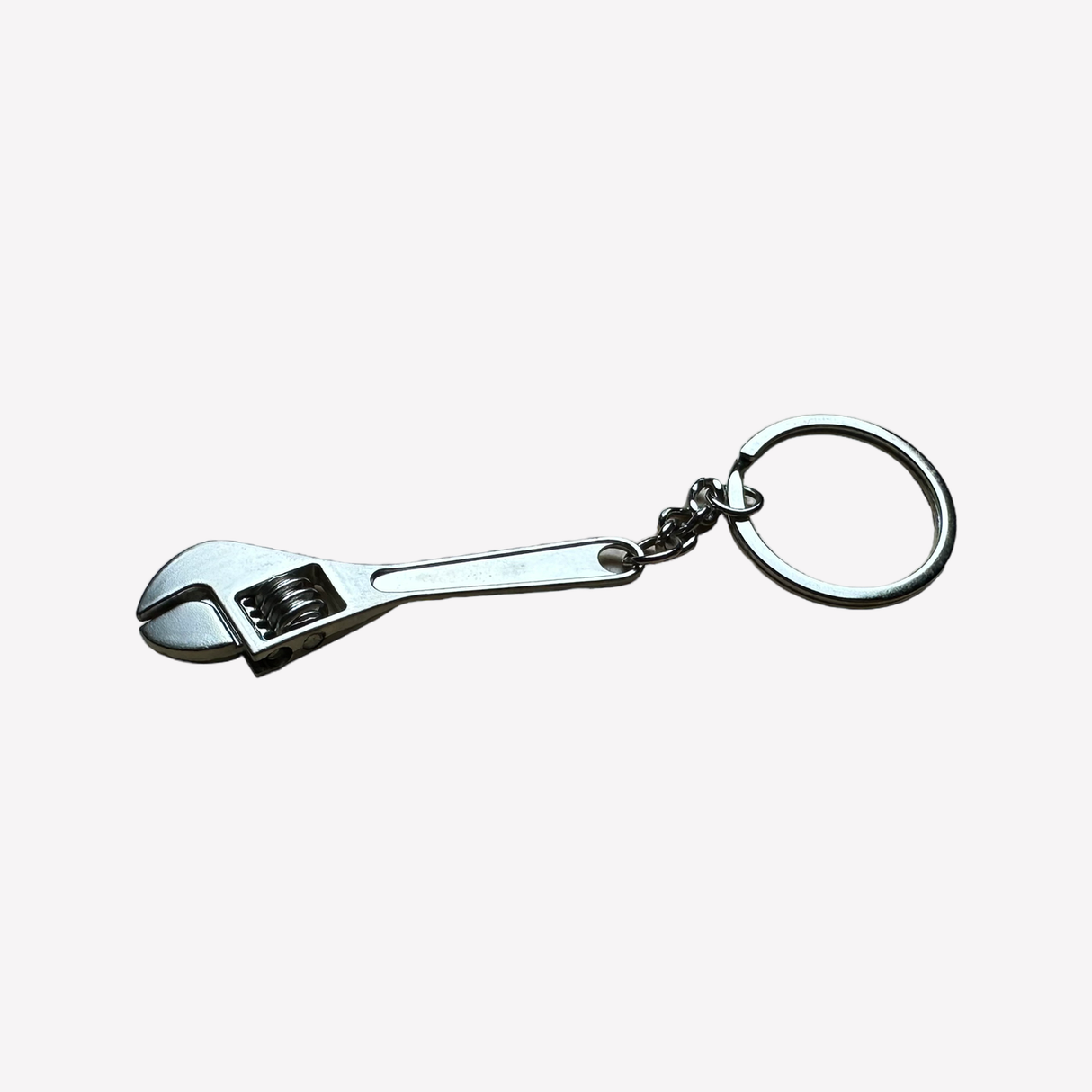 Metal Wrench Keychain Open End Box End Adjustable Gift for Mechanic