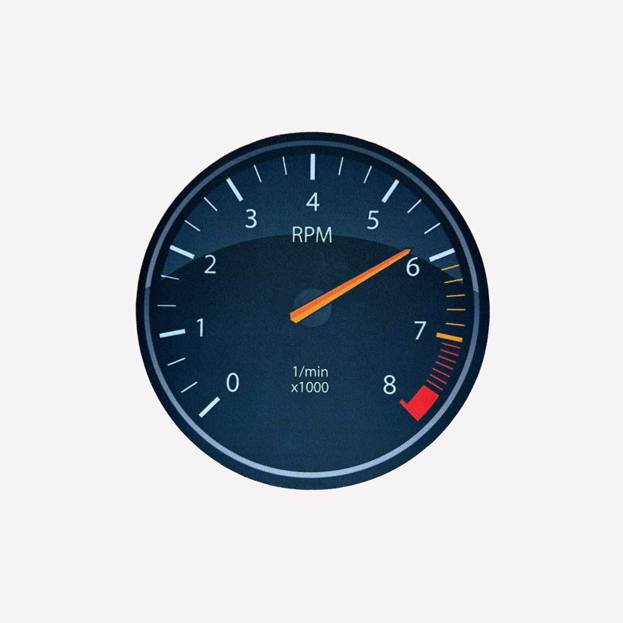 Tachometer RPM Mouse Pad Car Lover Gift Present